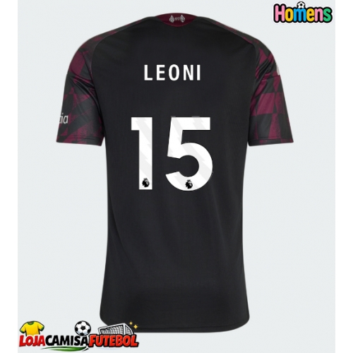 Camisa de Futebol Liverpool Giovanni Leoni #15 Equipamento Alternativo 2026-27 Manga Curta